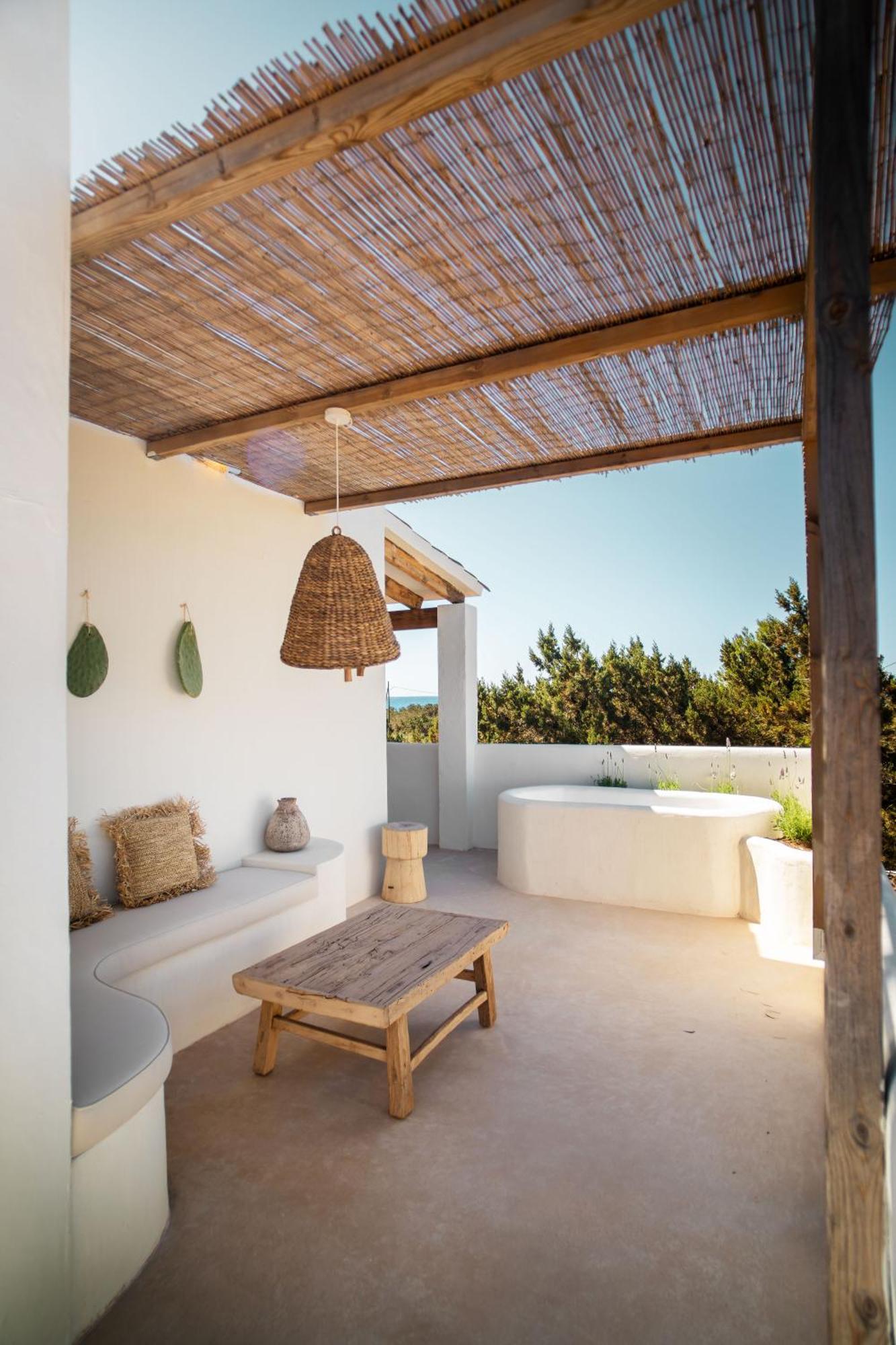 Apartamentos Estel Playa de Migjorn Exterior foto