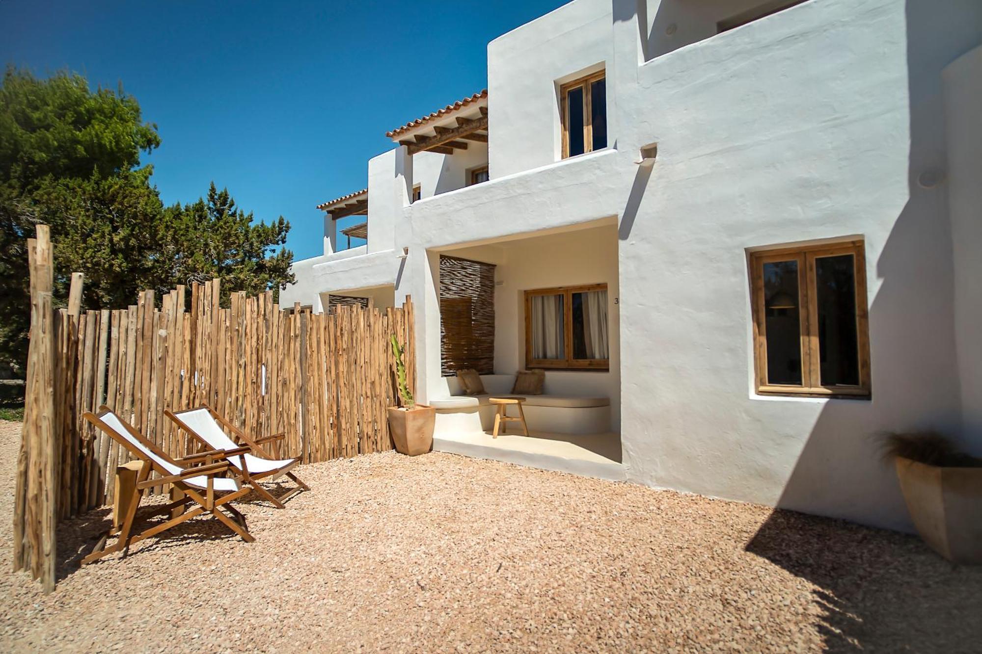 Apartamentos Estel Playa de Migjorn Exterior foto